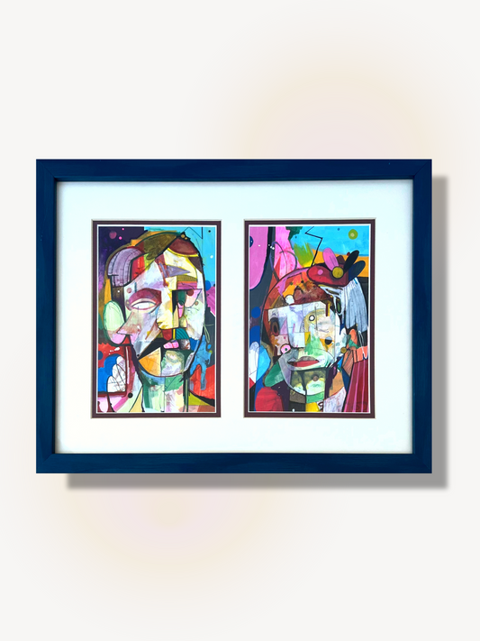 🔺 and 🔻, Original Painting