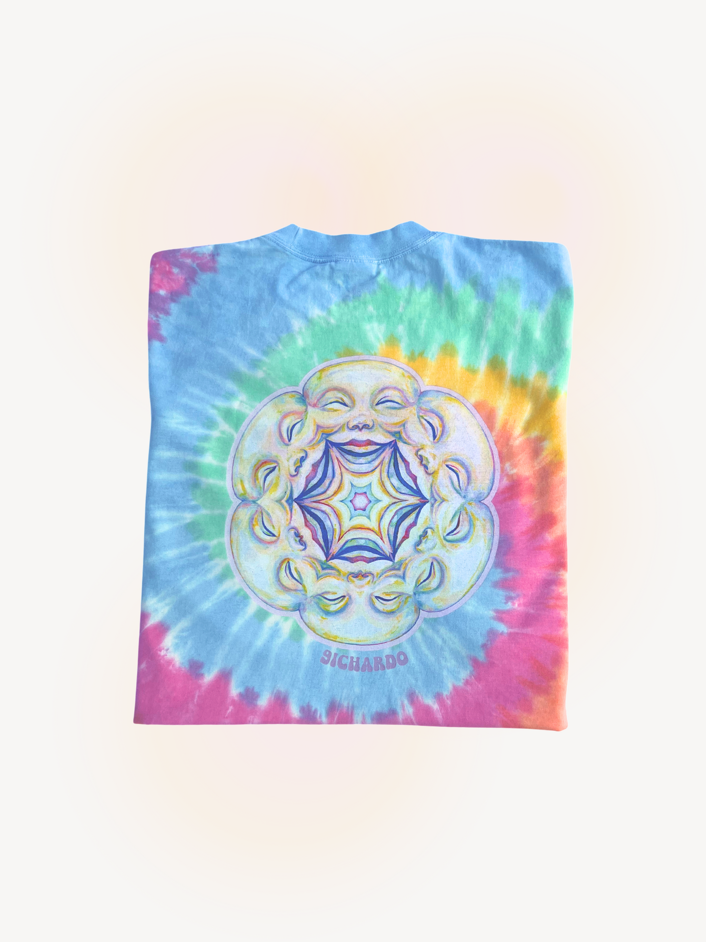 Happy Buddha Tie-Dye T-Shirt