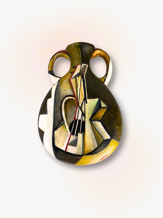 Untitled, Original Artwork on Vase