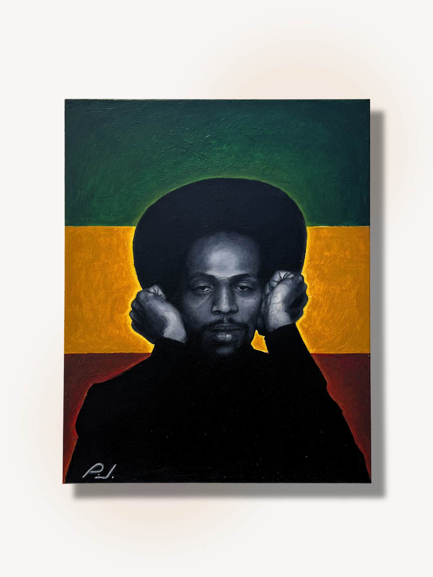 Gregory Isaacs "The Cool Ruler" , Original Painting