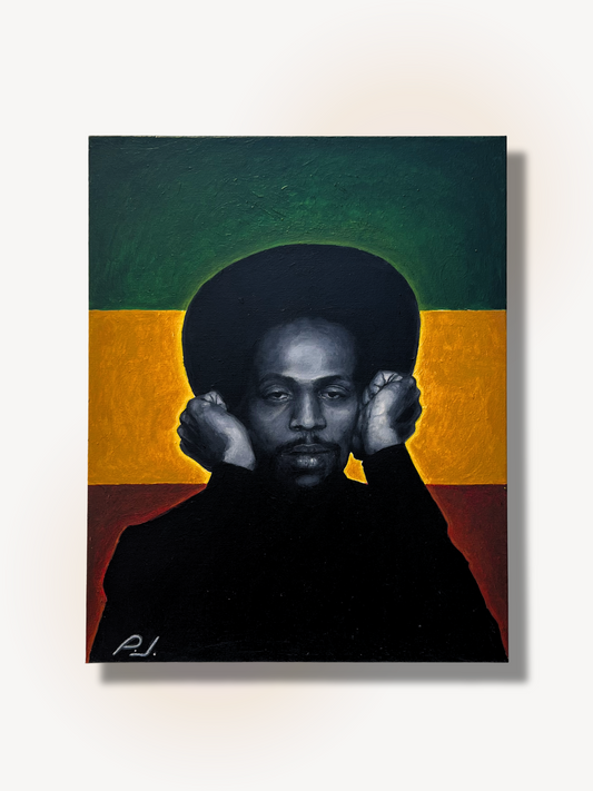 Gregory Isaacs "The Cool Ruler" , Original Painting