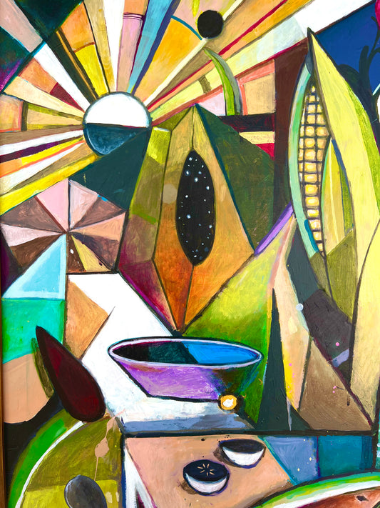 Abundancia, Original Painting