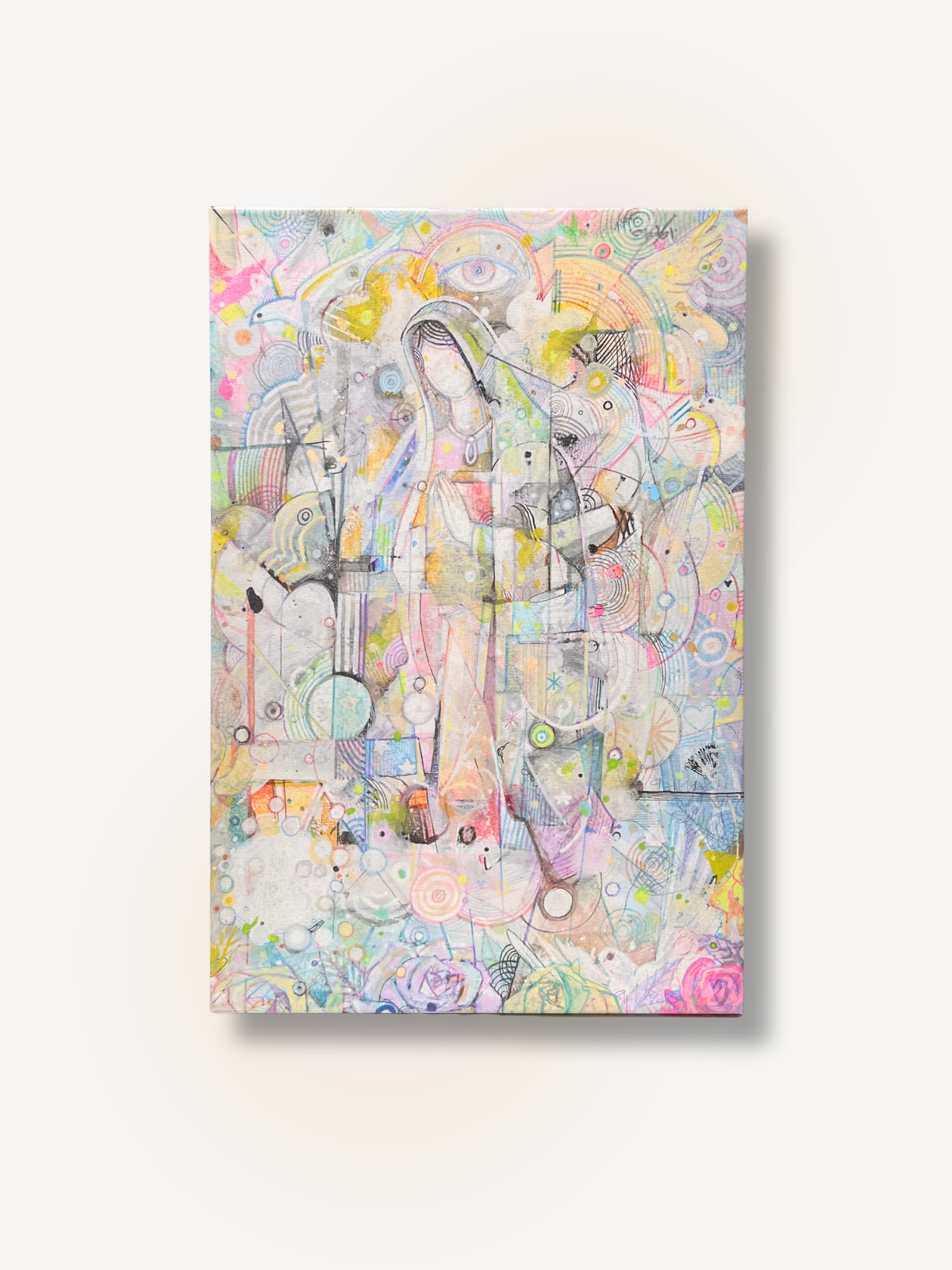 Amor De Madre Canvas Print