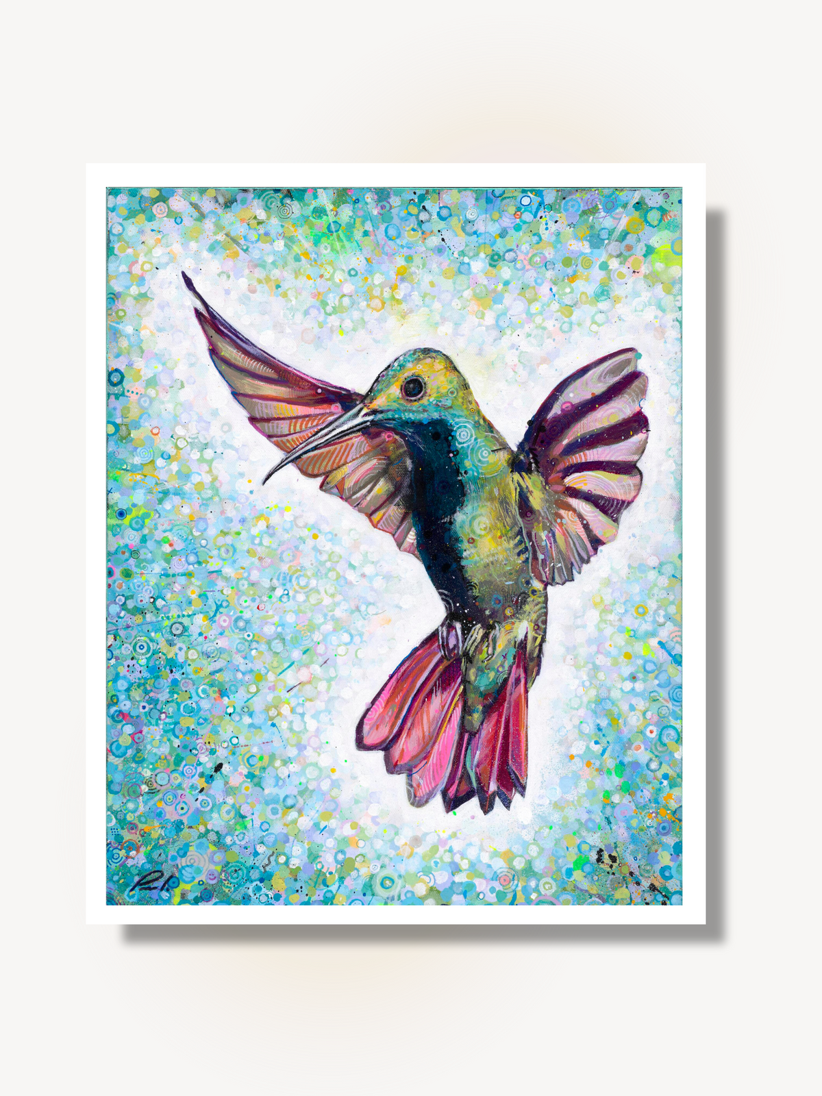 Humming Bird, Print